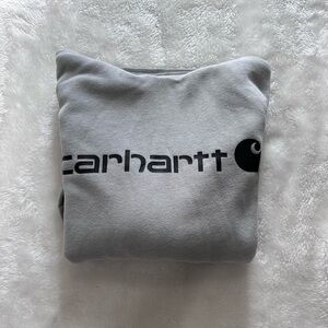 Men’s Carhartt Force sweatshirt. Size M, relaxed fit, grey.